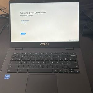 ASUS - 14.0" Chromebook - Intel Celeron N3350 - 4GB Memory - 32GB eMMC